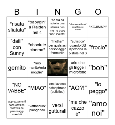 GAYMBO Bingo Card