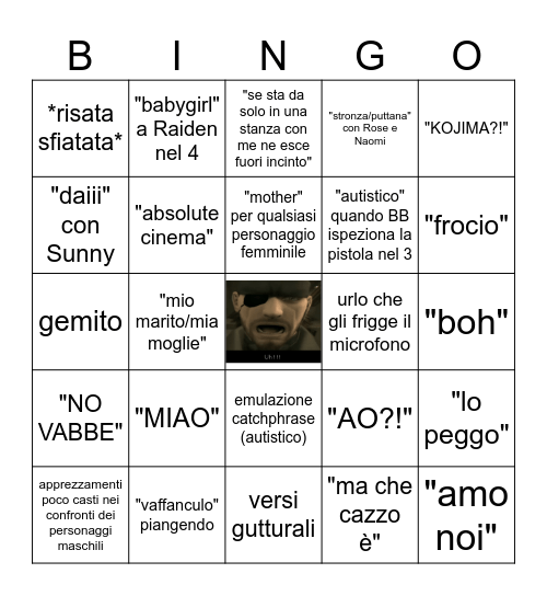 GAYMBO Bingo Card