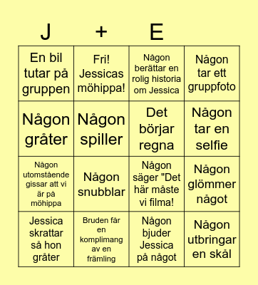 Jessicas Möhippebingo Card