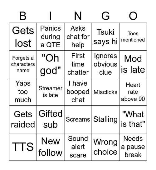 ScaredyChlo's Man of Medan Bingo (post in discord) Bingo Card