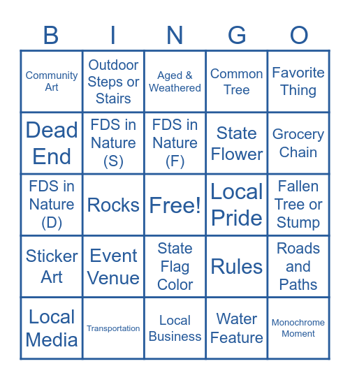 FactSet BinGO Outside Bingo Card