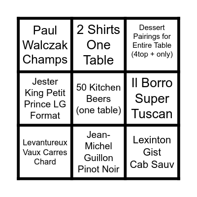 HEY BIG SPENDA! BLACK OUT BINGO Card