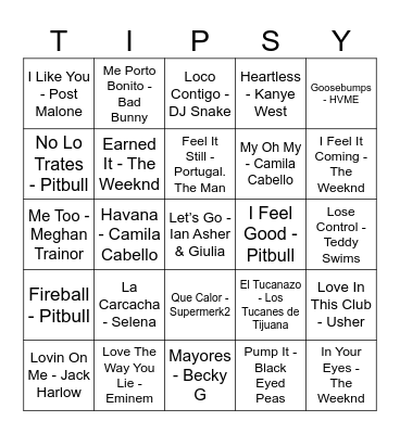 7/24 BONUS 7 Bingo Card