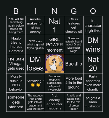 Altered Interlude E2 | Magistar Dilemma Bingo Card