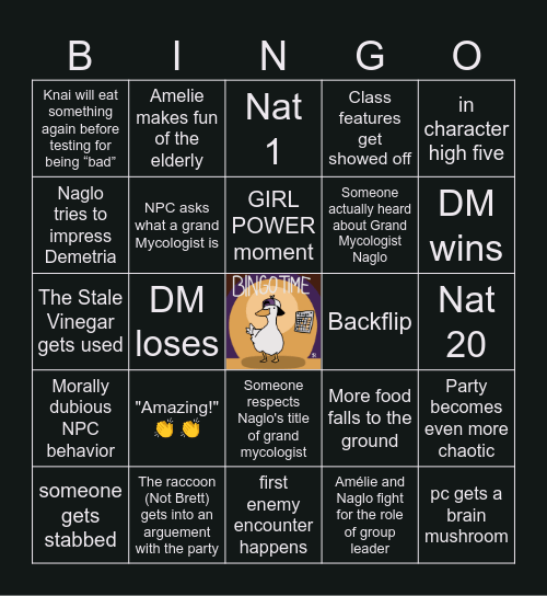 Altered Interlude E2 | Magistar Dilemma Bingo Card