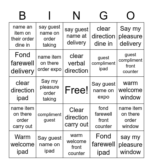 smart shop Bingo Card
