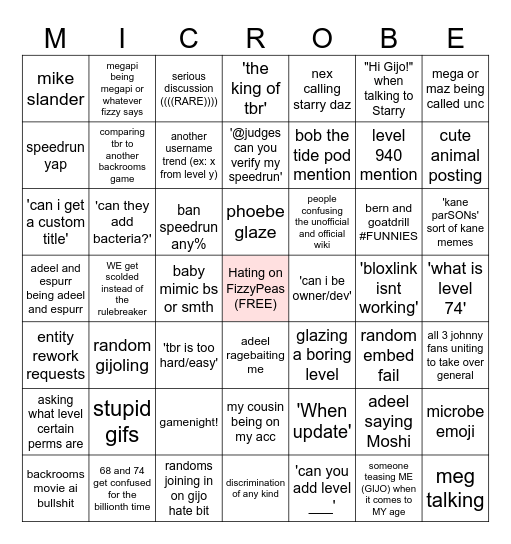 TBR bingo cr: kuni for idea Bingo Card