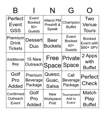 Sales Manager Bingo Part 2 Bingo Card