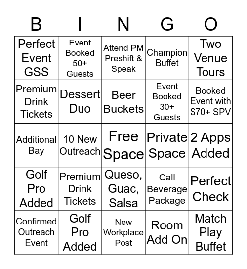 Sales Consultant Bingo Part 2 Bingo Card