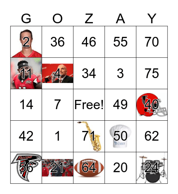 Happy Birthday Zay Bingo Card