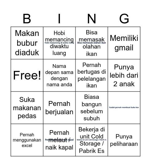 KNMP-UKMC Bingo Card