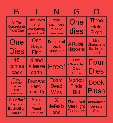 TPOT 24-25 Bingo Board Bingo Card