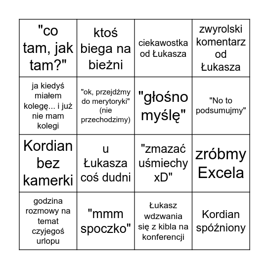 security focus bingo Card