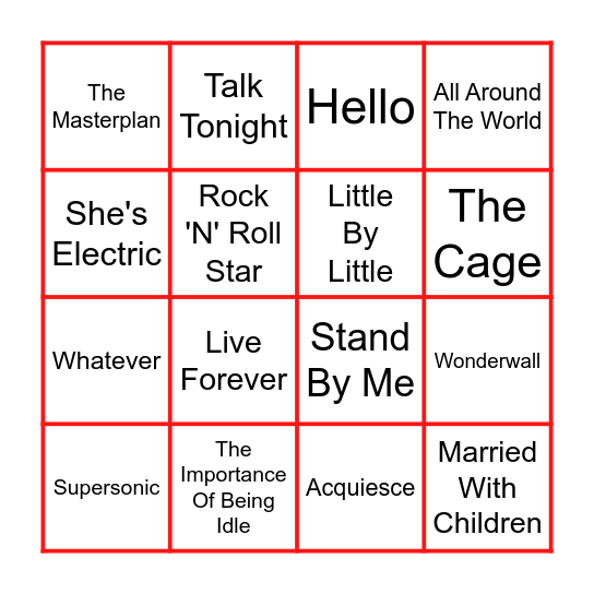 (What's the story?) Andy Burnham Bingo Card