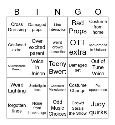 Dolphin Bingo Card