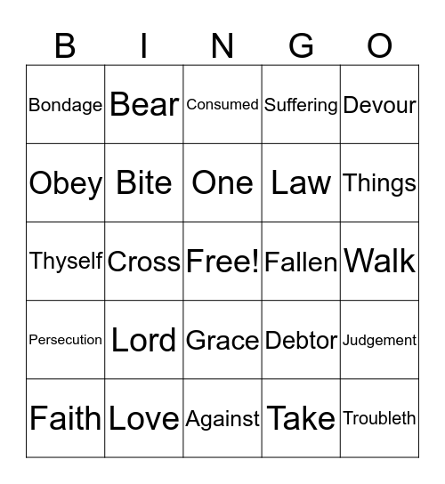 Play Bingo Card