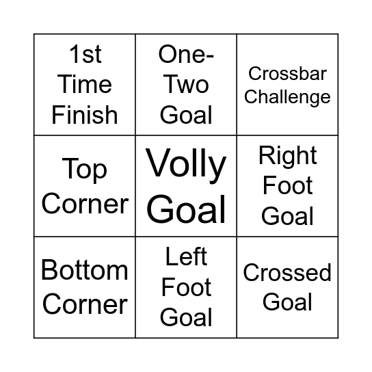 Berry Boys Bingo Card