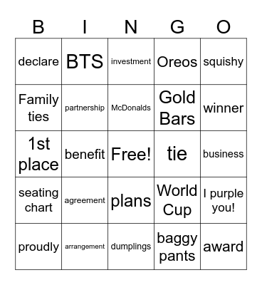 M3 Unit 3 Bingo (26/27) Bingo Card