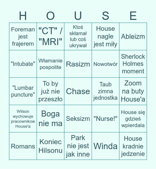 Dr Freak S08 Bingo Card