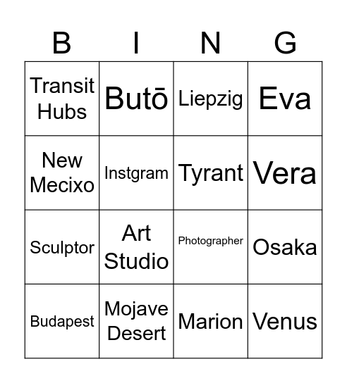 Old Soul Book Discussion Bingo Card