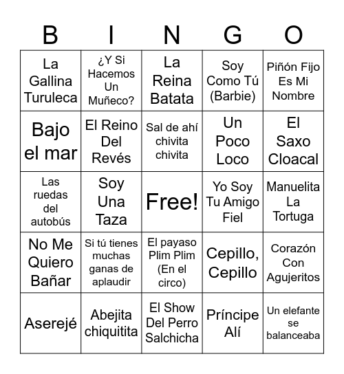 Baby Shower de Agus Bingo Card