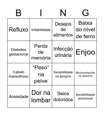 Chá da Heloísa Bingo Card