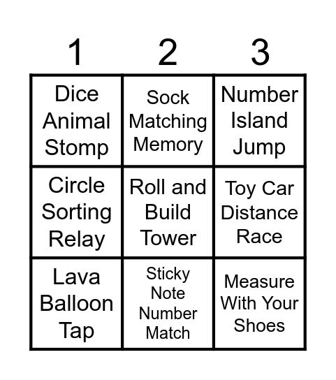 Math Bingo Mania Bingo Card