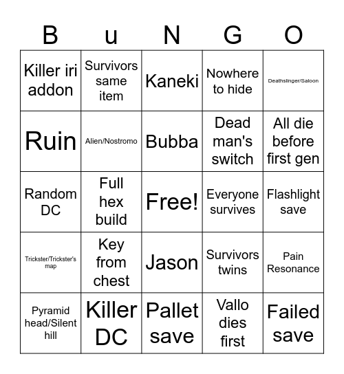 YetAnotherDeebeedee Bingo Card