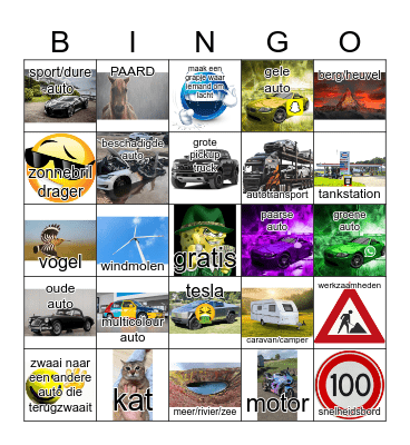 autoo...... bingoo,,,...... 2026!! Bingo Card