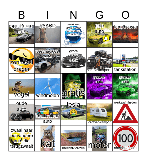 autoo...... bingoo,,,...... 2026!! Bingo Card
