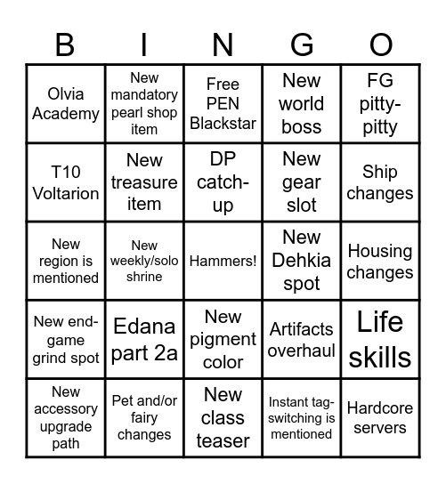 BDO BALLin' Bingo 2K26! Bingo Card