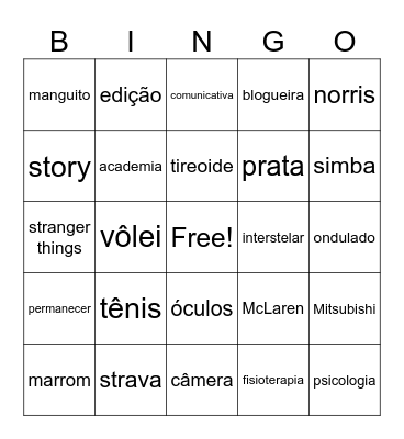 Indi'25 Bingo Card