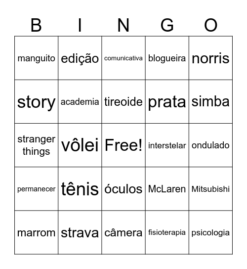 Indi'25 Bingo Card