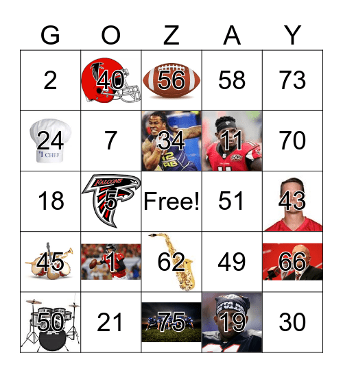 Happy Birthday ZAY Bingo Card