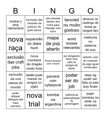 0Br4nc0 bingo Card