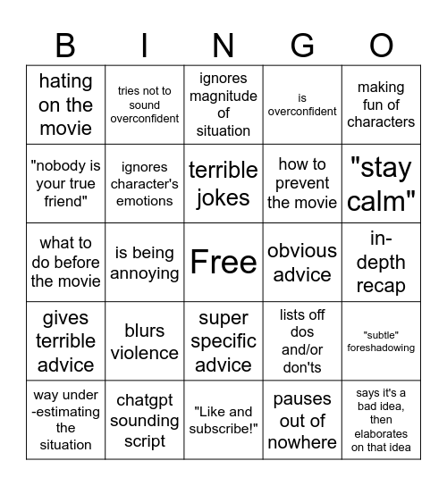 How To Beat BINGO Card