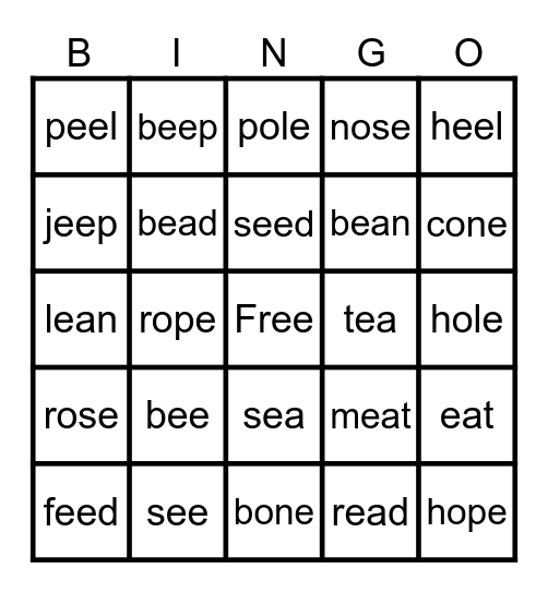 Next Step 2 Units 5-7 Bingo Card