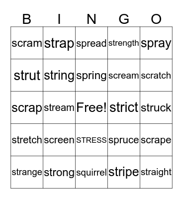 Triple r blends Bingo Card