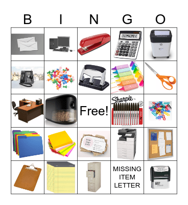 Office Bingo Card