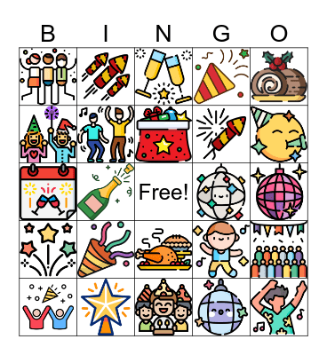 Party! Bingo Card