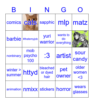 ★rina bingo★ Bingo Card