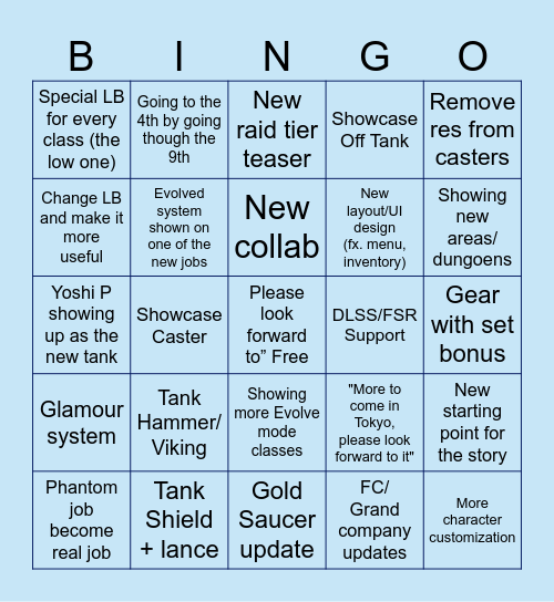 Fanfest Berlin Bingo Card