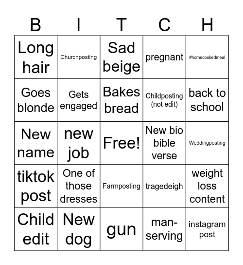 Took The "Pope" Title A Little Too Literally Bingo Card