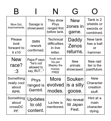 Musica XIV German Fest 2026 Bingo Card
