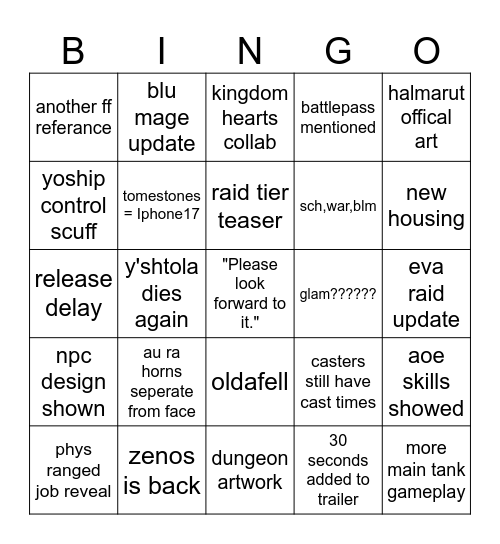 keynote + dev panel berlin Bingo Card