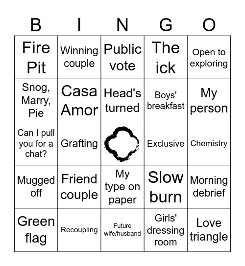 LINGO Bingo Card