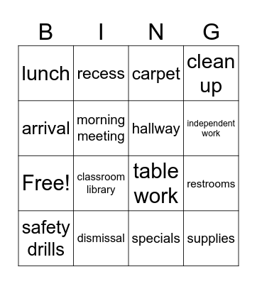 Y2C Bingo! Bingo Card