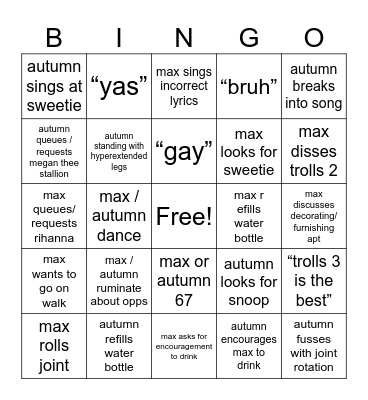 celebrate 5 years of friendship! Bingo Card