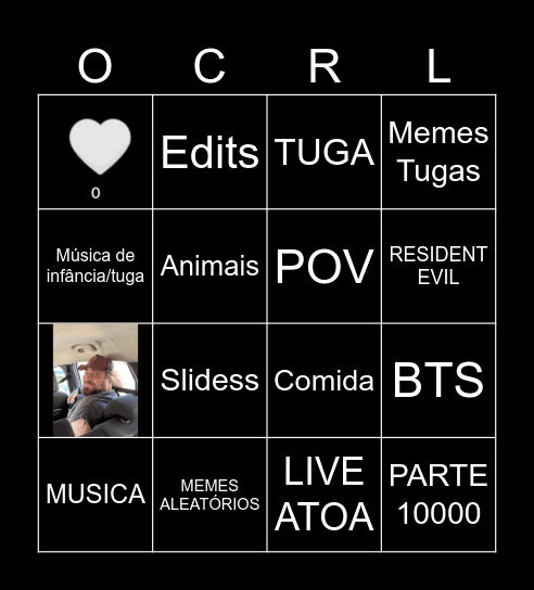 BINGOOOO Bingo Card