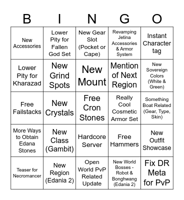Blackout Bingo (Guaranteed Bingo) Bingo Card